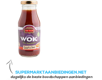 Go-Tan Original wok sweet & sour aanbieding