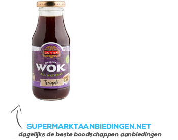 Go-Tan Original wok teriyaki aanbieding