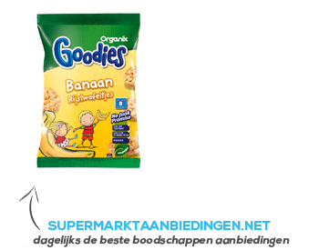 Goodies Rijstwafel banaan aanbieding