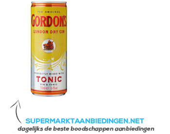 Gordon’s Gin & tonic