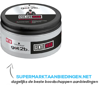 Got2b Gentleman molding paste aanbieding