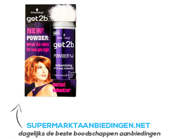 Got2b Powderful volumizing styling aanbieding