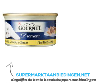 Gourmet Diamant reepjes met kip in saus aanbieding