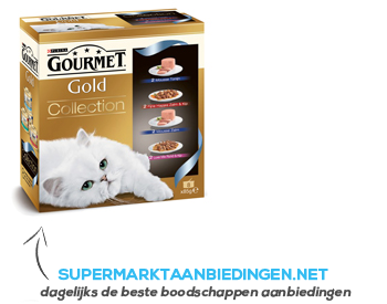 Gourmet Gold mix collection aanbieding