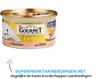 Gourmet Gold zalm aanbieding