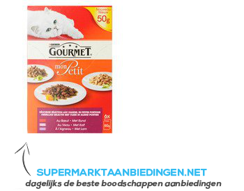 Gourmet Mon petit vlees (rund/ kalf/ lam) aanbieding