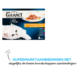 Gourmet Perle mini filets vlees vis aanbieding