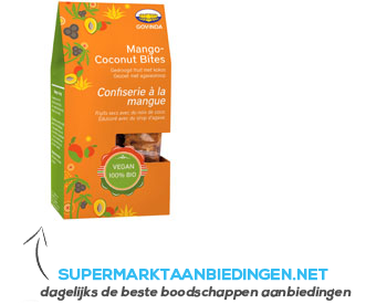 Govinda Mango-coconut bites aanbieding