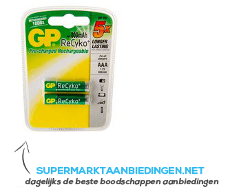 GP ReCyko AAA blister aanbieding