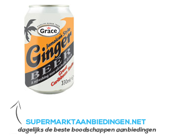 Grace Ginger beer Jamaican style aanbieding