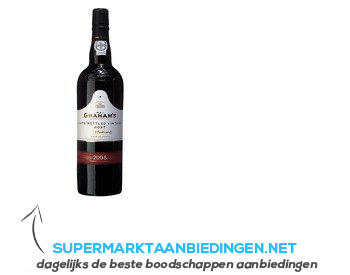 Graham's Late bottled vintage port 2008 aanbieding