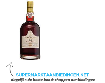 Graham's Port tawny 20 years aanbieding