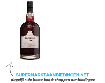 Graham's Tawny port 10 years aanbieding