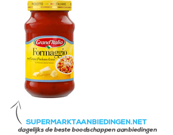 Grand’Italia Formaggio pastasaus aanbieding