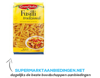 Grand'Italia Fusilli tradizionali aanbieding