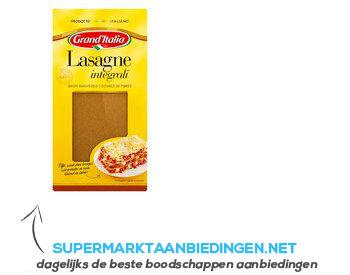 Grand'Italia Lasagne integrali aanbieding