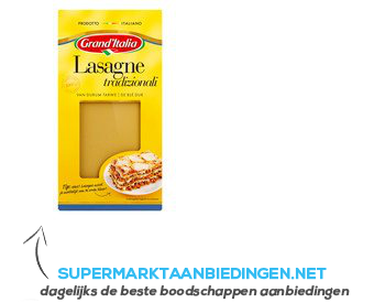 Grand'Italia Lasagne tradizionali aanbieding