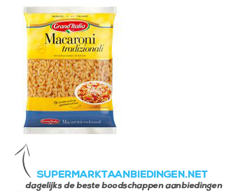 Grand’Italia Macaroni tradizionali aanbieding