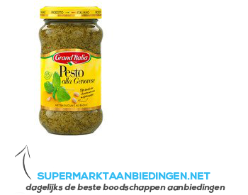 Grand'Italia Pesto alla Genovese aanbieding