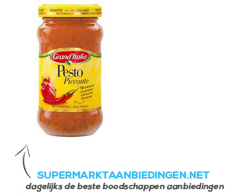 Grand’Italia Pesto piccante aanbieding