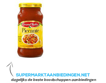 Grand'Italia Pomodorini piccante met cherrytomaten aanbieding