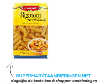 Grand'Italia Rigatoni tradizionali aanbieding