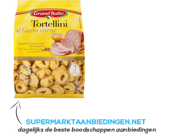 Grand'Italia Tortellini al gusto carne aanbieding