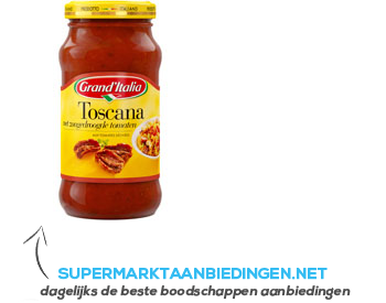 Grand'Italia Toscana pastasaus aanbieding