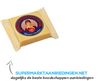 Grandma Singletons Mature cheddar aanbieding