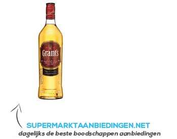Grant's Blended Scotch whisky aanbieding