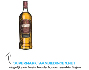 Grant's Blended Scotch Whisky family reserve aanbieding