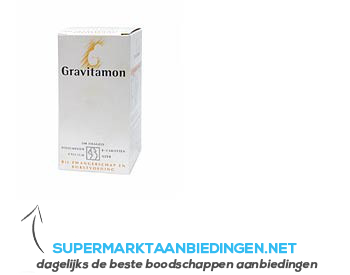 Gravitamon Tabletten aanbieding