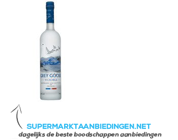 Grey Goose Vodka aanbieding