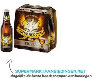 Grimbergen Tripel aanbieding