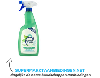 Groenland Schoonmaakazijn spray aanbieding