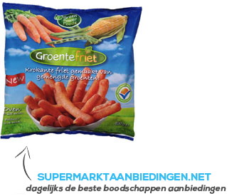 Artefact slaap Verkoper Groente friet aanbieding | Supermarkt Aanbiedingen