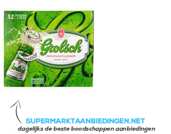 Grolsch Pils aanbieding