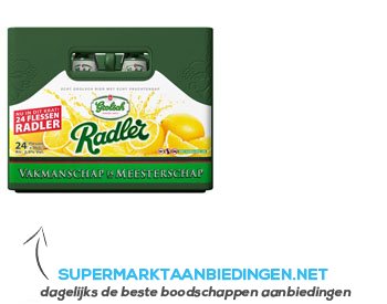 Grolsch Radler krat aanbieding