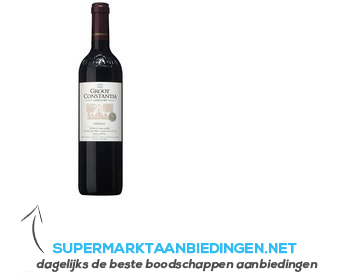 Groot Constantia Shiraz aanbieding