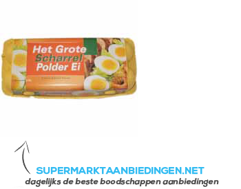 Grote Polder Scharreleieren aanbieding