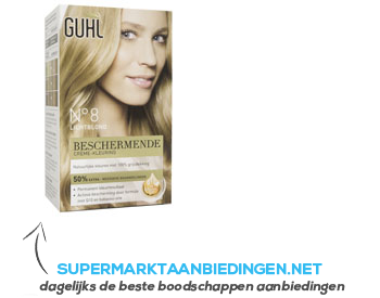 Guhl Besch. crème-kleuring lichtblond 8 aanbieding