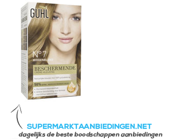 Guhl Besch. crème-kleuring middenblond 7 aanbieding