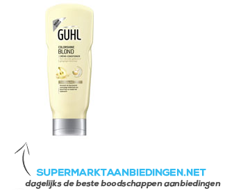 Guhl Colorshine blond conditioner aanbieding