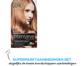 Guhl Inten crème-kleuring koperroodblond 74 aanbieding