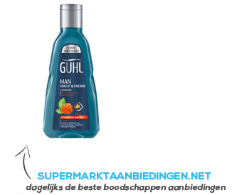 Guhl Man Power en energie shampoo aanbieding