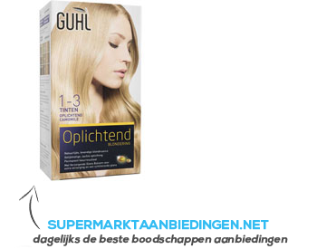 Guhl Oplichtende blondering aanbieding