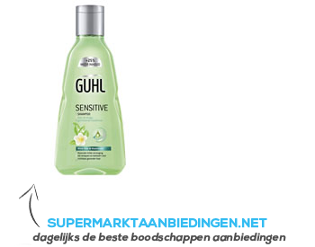 Guhl Sensitive shampoo aanbieding