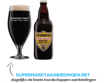 Guinness West Indies porter aanbieding