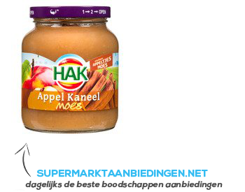 Hak Appel-kaneel moes aanbieding