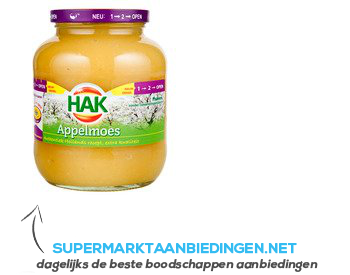 Hak Appelmoes extra kwaliteit aanbieding